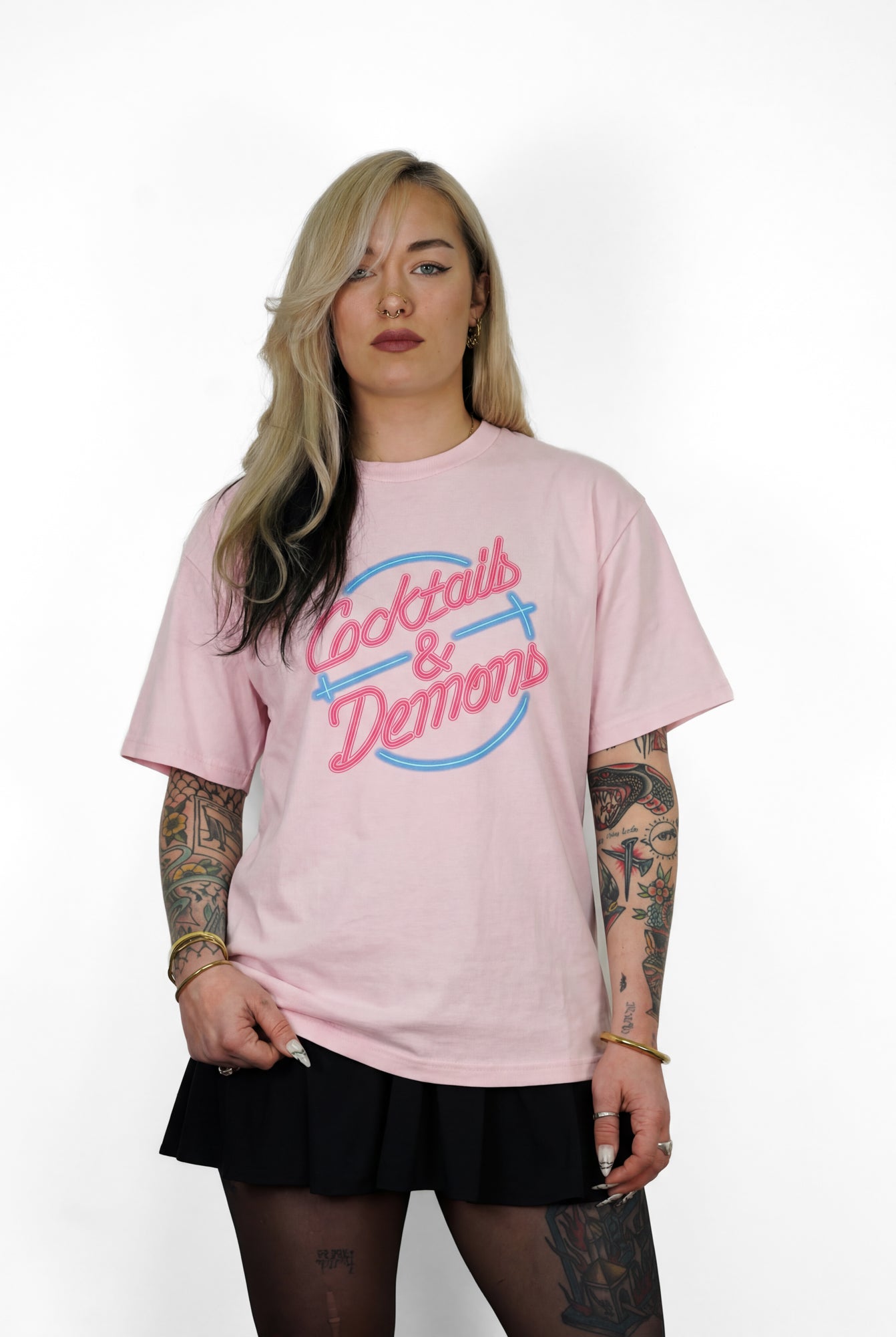 Shirt Cocktails & Demons Unisex Orchid